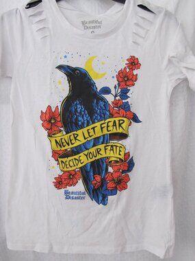 New - Beautiful Disaster Never Let Your Fear Decide T-Shirt